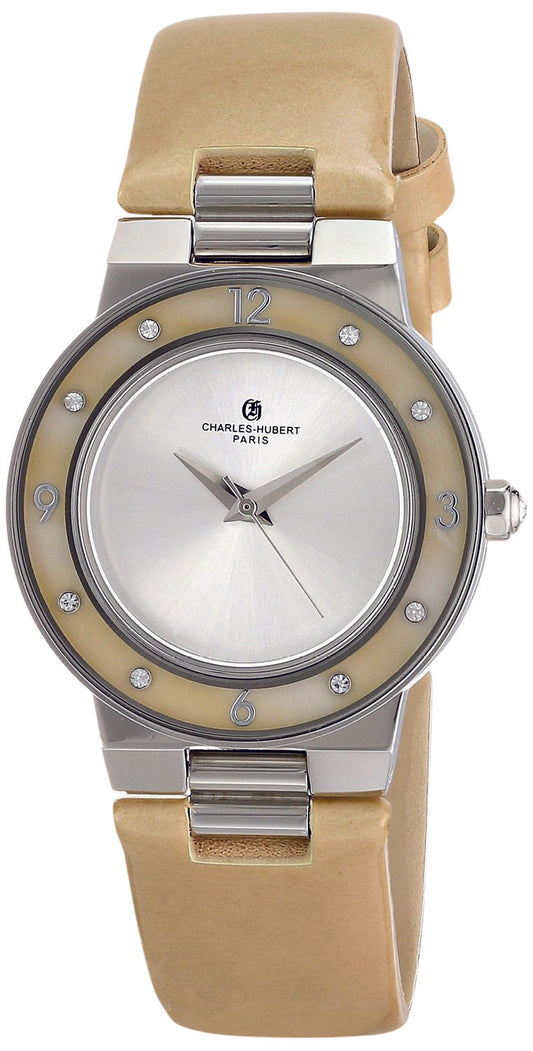 Charles-Hubert Stainless Steel Quartz Watch 6899-G