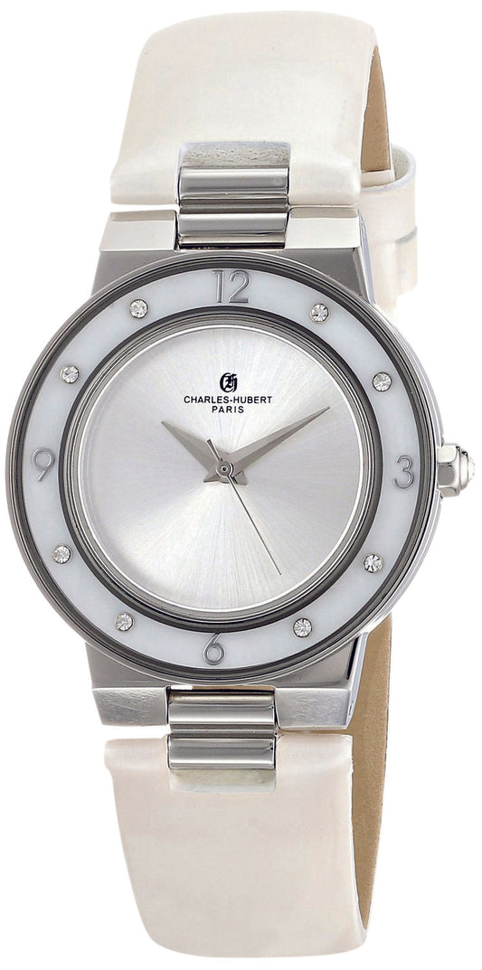 Charles-Hubert Stainless Steel Quartz Watch 6899-W