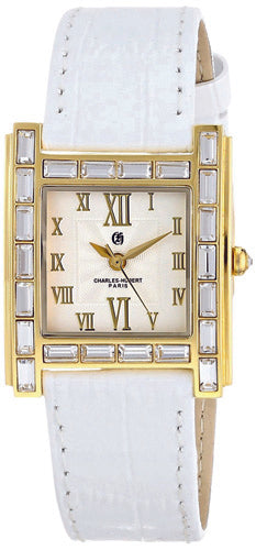 Charles-Hubert Gold-Plated Stainless Steel Quartz Watch 6900-L