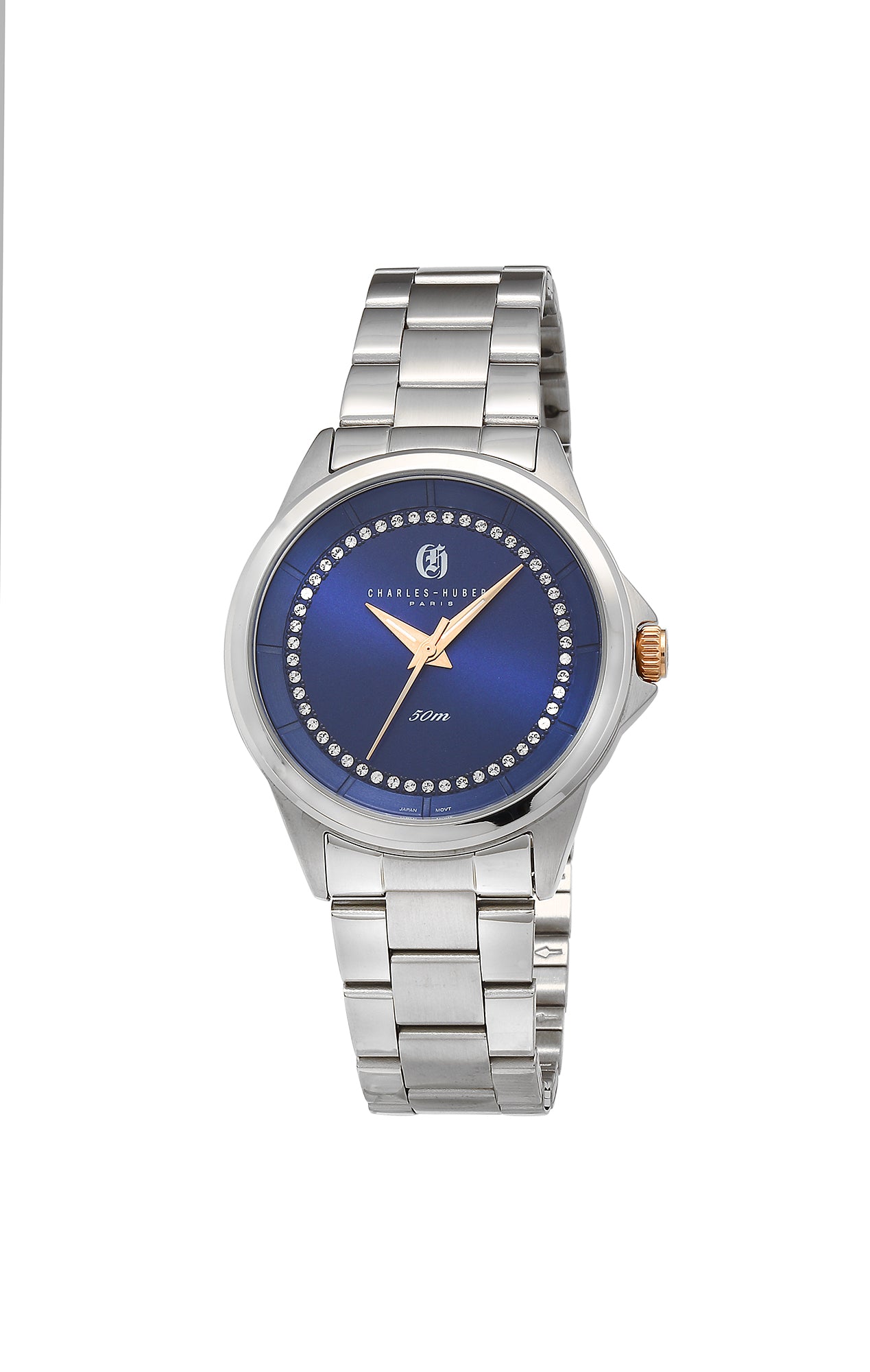 Charles-Hubert Stainless Steel Quartz Watch 6918-E