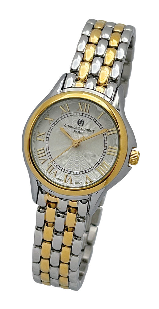 Charles-Hubert Two-Tone Quartz Watch 6927-T