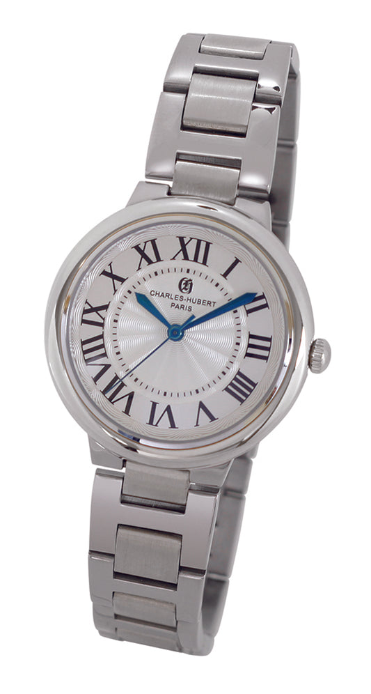 Charles-Hubert Stainless Steel Quartz Watch 6930-W