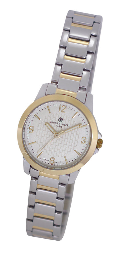 Charles-Hubert Two-Tone Stainless Steel Quartz Watch 6933-T