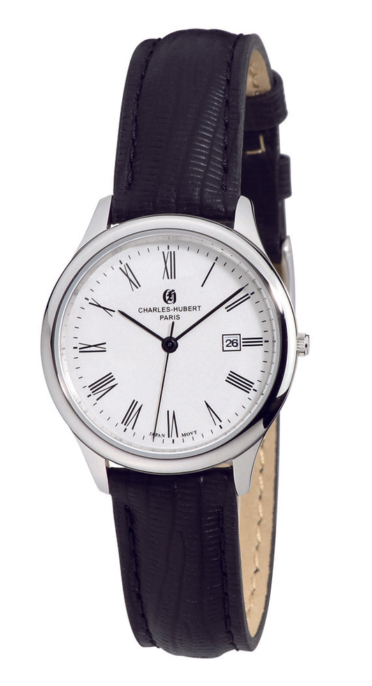 Charles-Hubert Stainless Steel Quartz Watch 6960-W