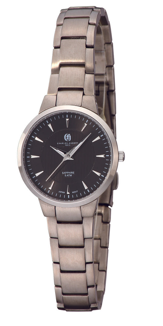 Charles-Hubert Titanium Quartz Watch 6987-B