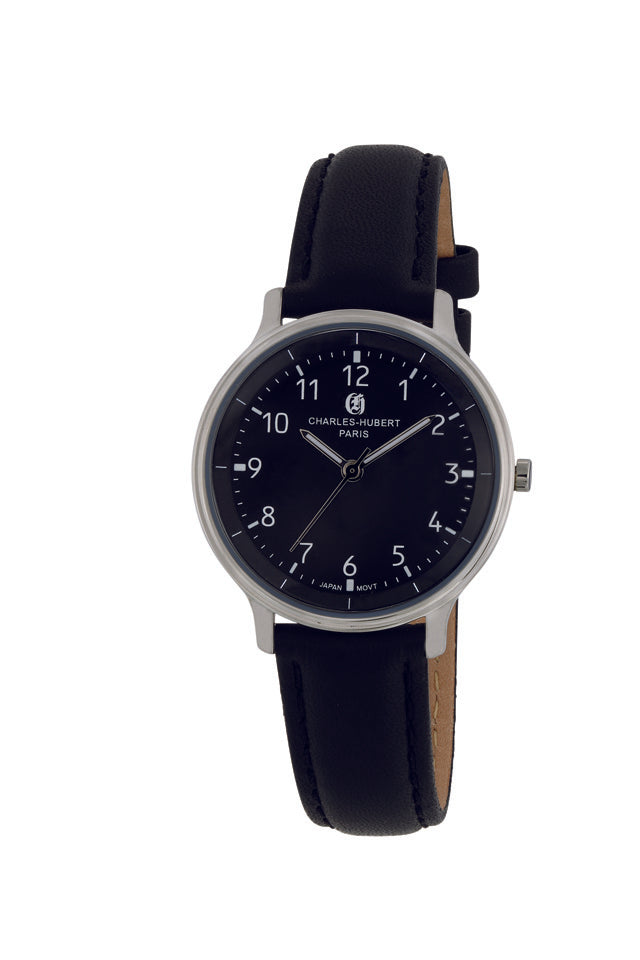 Charles-Hubert Stainless Steel Quartz Watch 7000-W