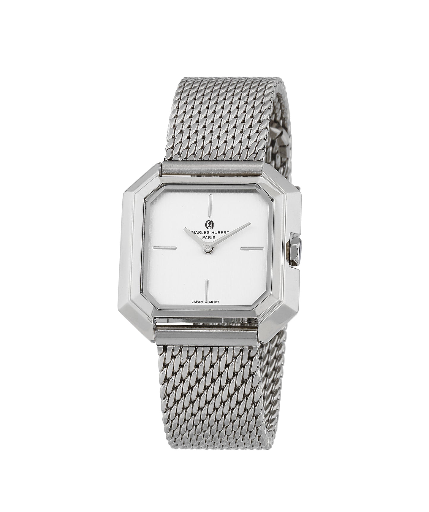 Charles-Hubert Stainless Steel Quartz Watch 7006-W