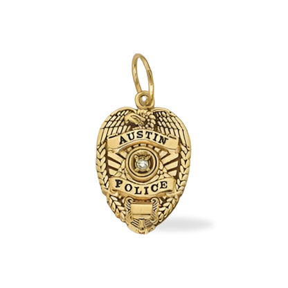 Austin Police Department Badge Pendant