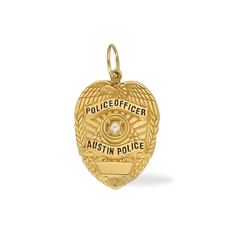 Austin Police Department Badge Pendant