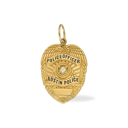 Austin Police Department Badge Pendant