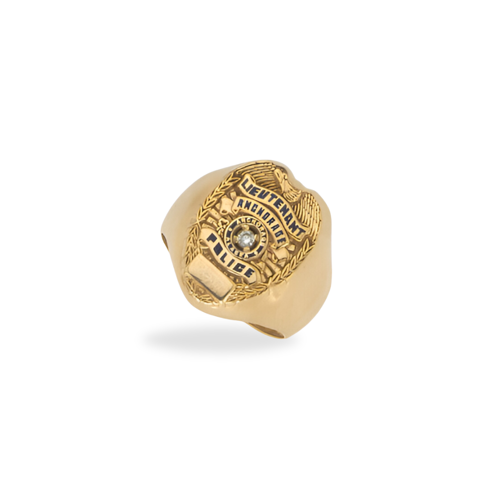 Anchorage Police Department Badge Ring – jewelryfactory.com