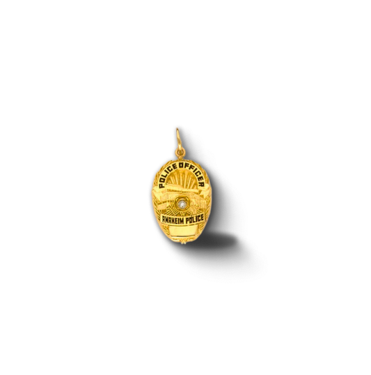 Anaheim Police Department Badge Pendant