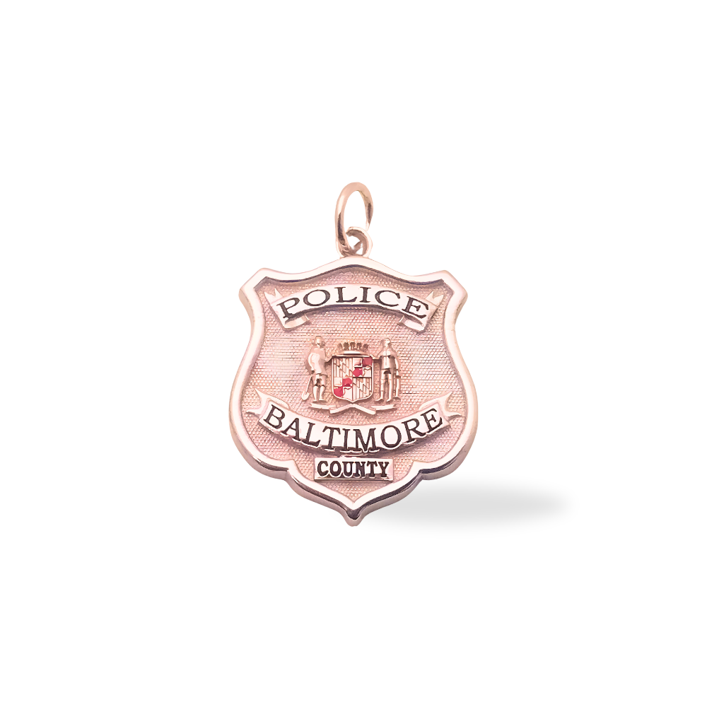 Baltimore County Police Department Badge Pendant