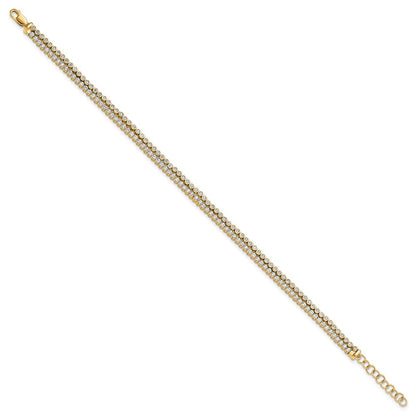 True Origin Lab Grown Diamond VS+ F+ 7 in with 1 in extension Complete Bracelet