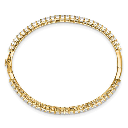 True Origin Lab Grown Diamond VS+ F+ 7.5 in Complete Bangle