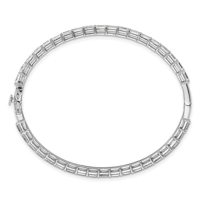True Origin Lab Grown Diamond VS+ F+ 7.5 in Complete Bangle