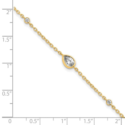 True Origin Lab Grown Diamond VS+ F+ 6.5 in with 1 in extension Complete Bracelet