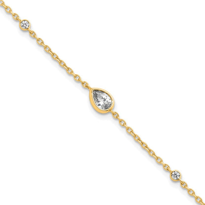 True Origin Lab Grown Diamond VS+ F+ 6.5 in with 1 in extension Complete Bracelet