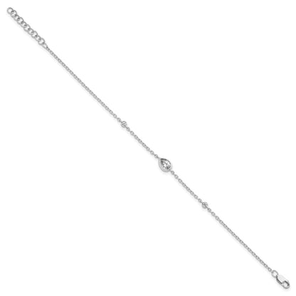 True Origin Lab Grown Diamond VS+ F+ 6.5 in with 1 in extension Complete Bracelet