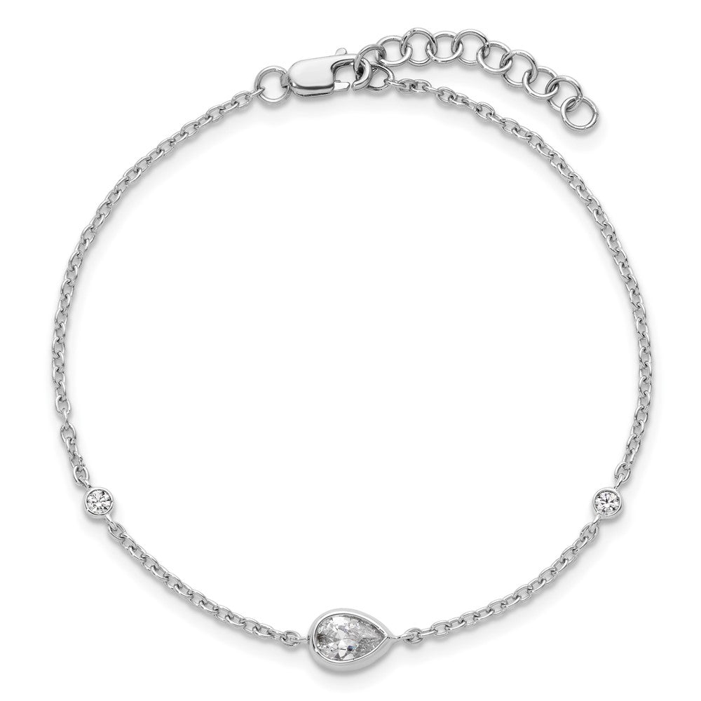 True Origin Lab Grown Diamond VS+ F+ 6.5 in with 1 in extension Complete Bracelet