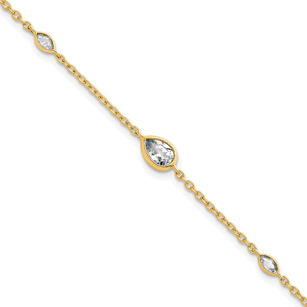 True Origin Lab Grown Diamond VS+ F+ 6.5 in with 1 in extension Complete Bracelet