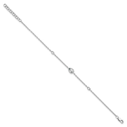 True Origin Lab Grown Diamond VS+ F+ 6.5 in with 1 in extension Complete Bracelet