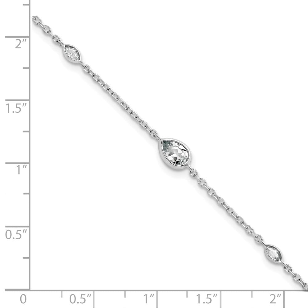 True Origin Lab Grown Diamond VS+ F+ 6.5 in with 1 in extension Complete Bracelet