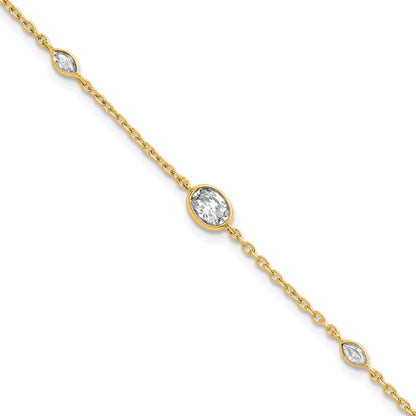 True Origin Lab Grown Diamond VS+ F+ 6.5 in with 1 in extension Complete Bracelet