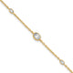 14k Yellow Gold / 0.5 ct / 7.5 in