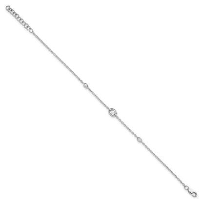 True Origin Lab Grown Diamond VS+ F+ 6.5 in with 1 in extension Complete Bracelet
