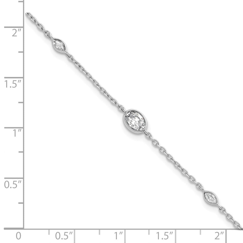 True Origin Lab Grown Diamond VS+ F+ 6.5 in with 1 in extension Complete Bracelet