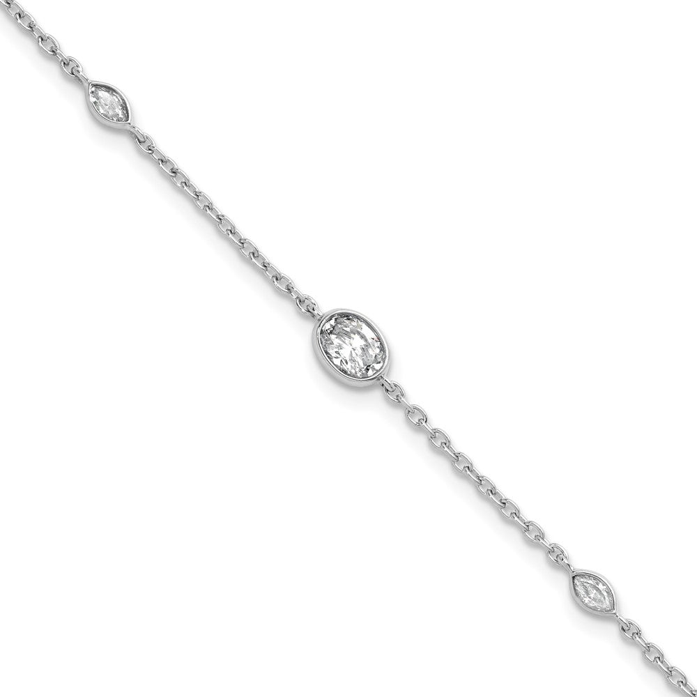 True Origin Lab Grown Diamond VS+ F+ 6.5 in with 1 in extension Complete Bracelet