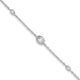 14k White Gold / 0.5 ct / 7.5 in