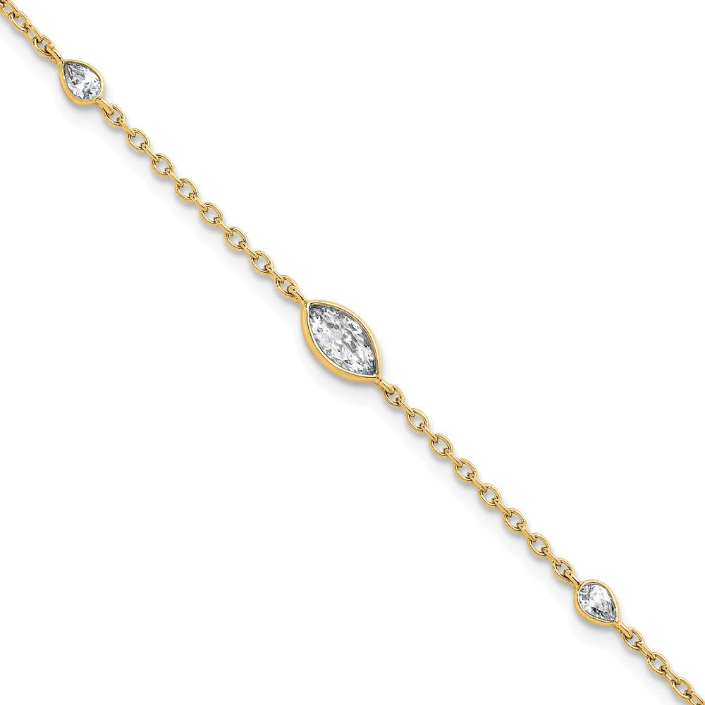 True Origin Lab Grown Diamond VS+ F+ 6.5 in with 1 in extension Complete Bracelet