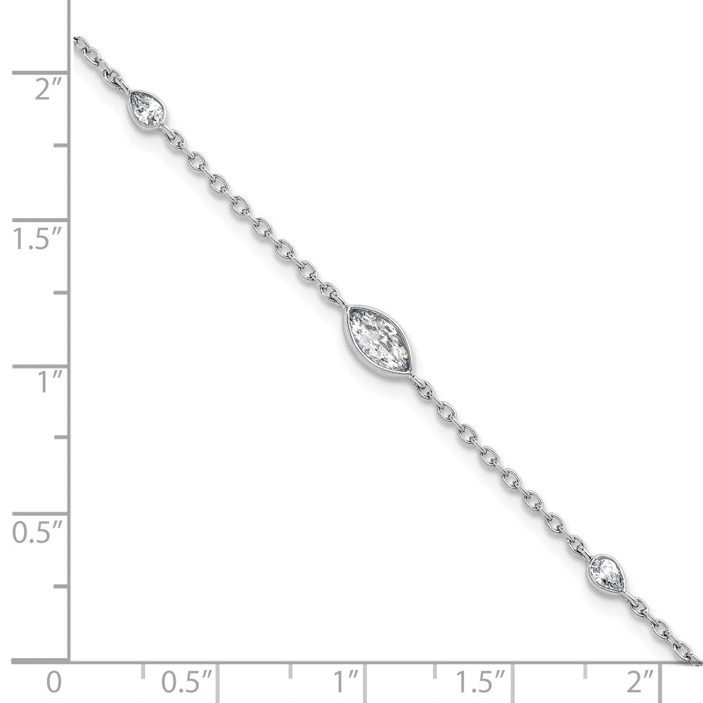 True Origin Lab Grown Diamond VS+ F+ 6.5 in with 1 in extension Complete Bracelet