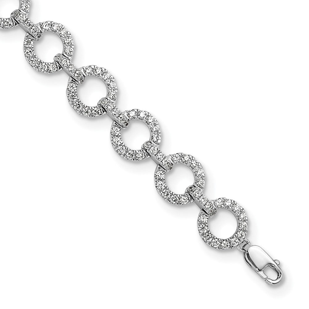 True Origin Lab Grown Diamond VS+ F+ 7 in with 1 in extension Complete Link Bracelet