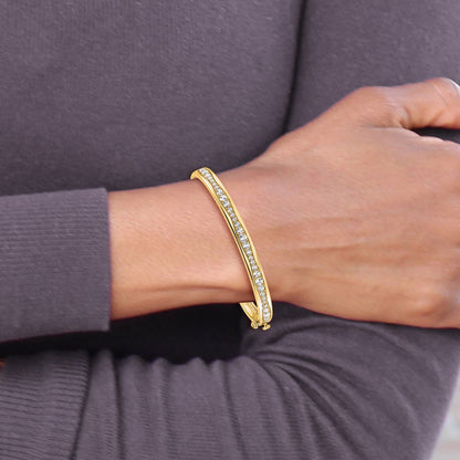 True Origin Lab Grown Diamond VS+ F+ 6.75 in Complete Bangle