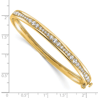 True Origin Lab Grown Diamond VS+ F+ 6.75 in Complete Bangle