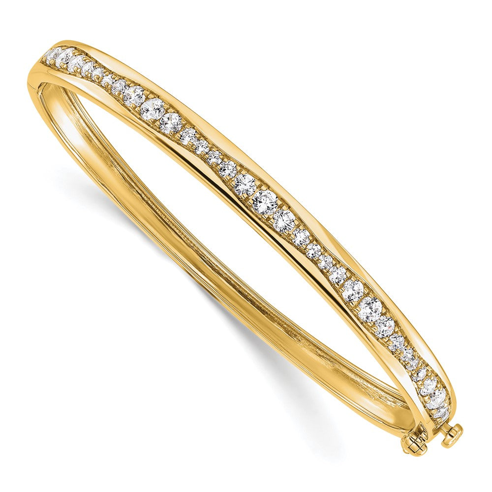 True Origin Lab Grown Diamond VS+ F+ 6.75 in Complete Bangle