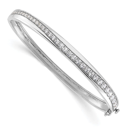 True Origin Lab Grown Diamond VS+ F+ 6.75 in Complete Bangle