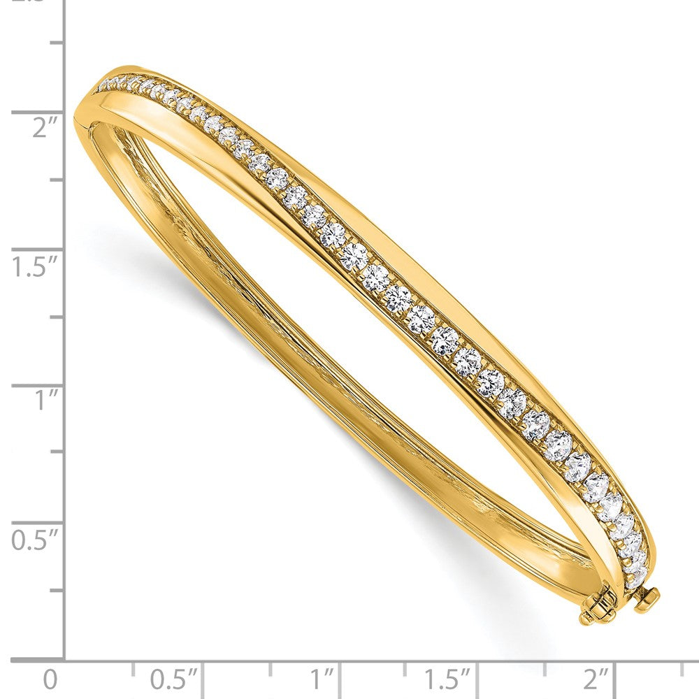 True Origin Lab Grown Diamond VS+ F+ 6.75 in Complete Bangle