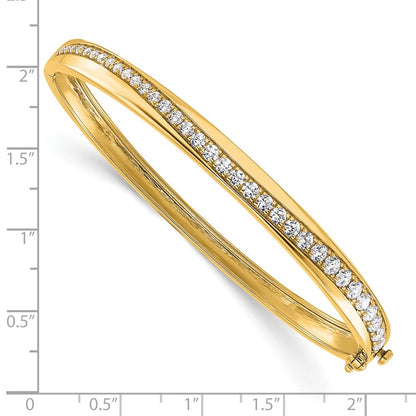 True Origin Lab Grown Diamond VS+ F+ 6.75 in Complete Bangle