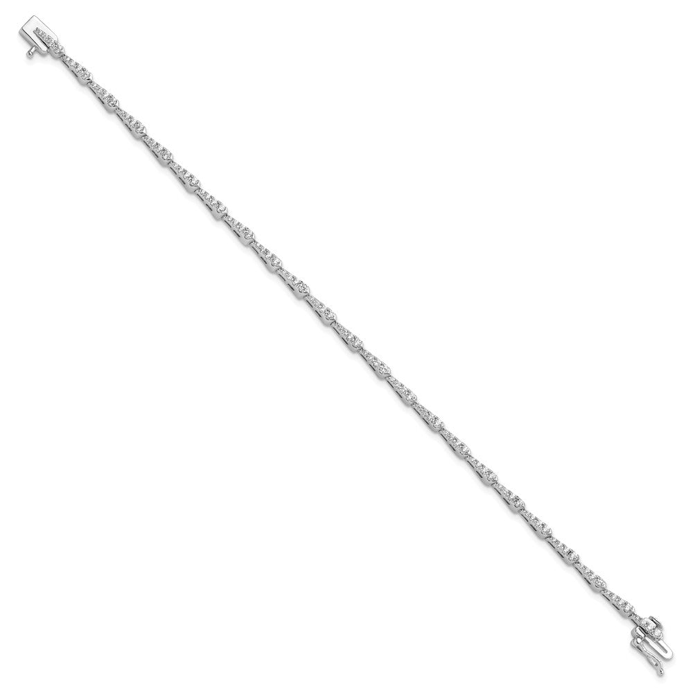 True Origin Lab Grown Diamond VS+ F+ Complete 7 in Fashion Bracelet