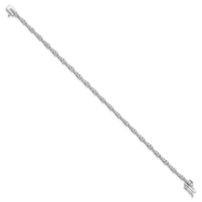 True Origin Lab Grown Diamond VS+ F+ Complete 7 in Fashion Bracelet