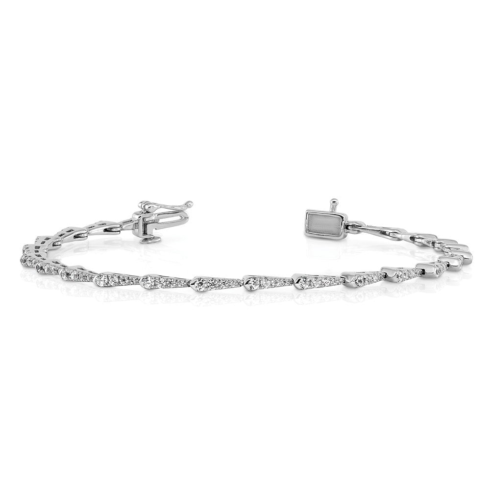 True Origin Lab Grown Diamond VS+ F+ Complete 7 in Fashion Bracelet