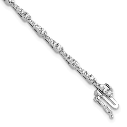 True Origin Lab Grown Diamond VS+ F+ Complete 7 in Fashion Bracelet