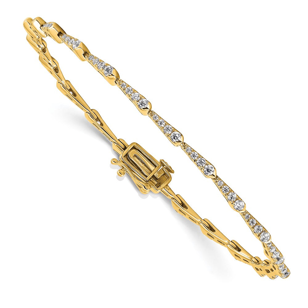 True Origin Lab Grown Diamond VS+ F+ Complete 7 in Fashion Bracelet