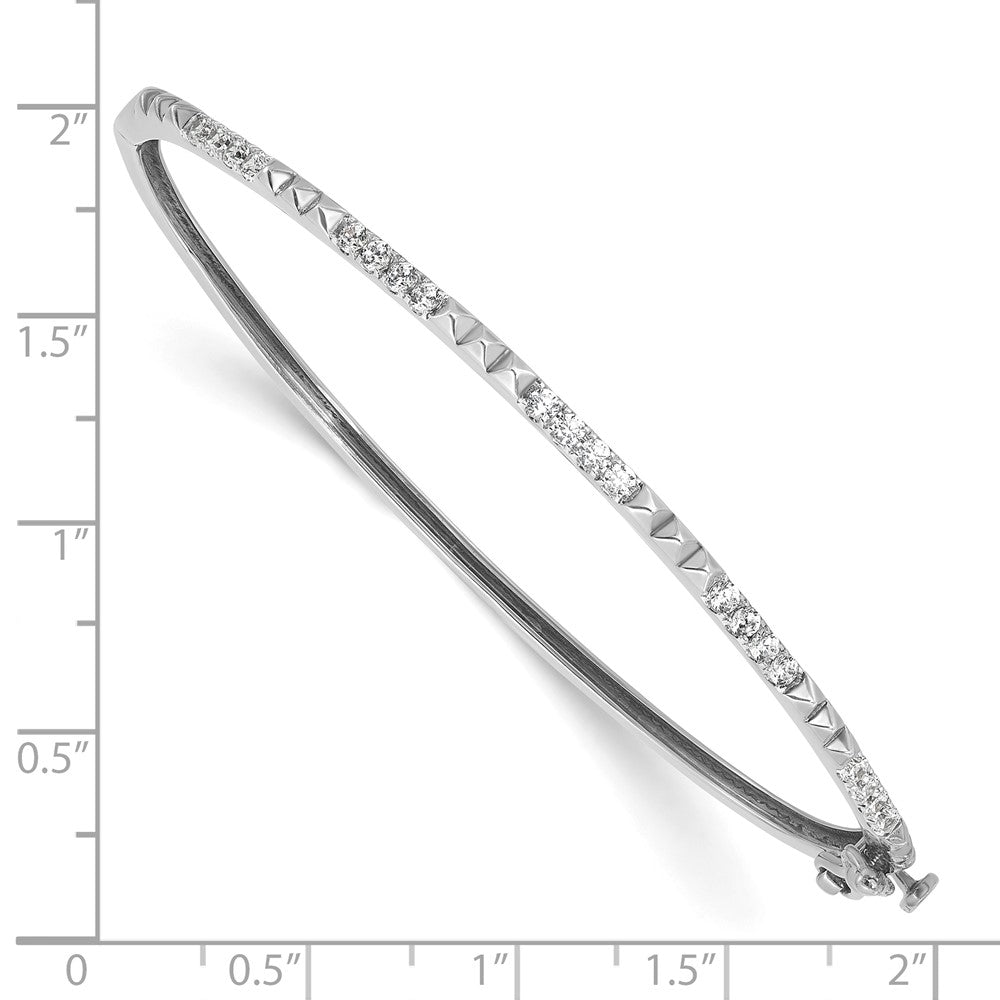 True Origin Lab Grown Diamond VS+ F+ 6.75 in Complete Bangle
