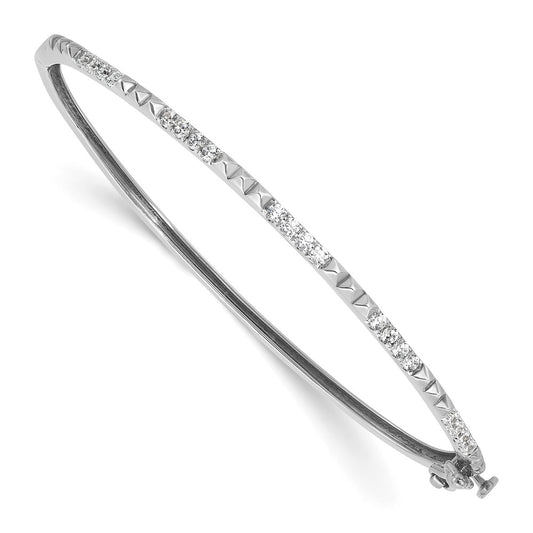 True Origin Lab Grown Diamond VS+ F+ 6.75 in Complete Bangle