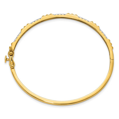 True Origin Lab Grown Diamond VS+ F+ 6.75 in Complete Bangle